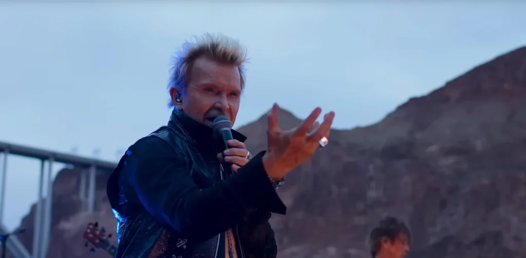 BILLY IDOL performing Live from the Hoover Dam in 2023